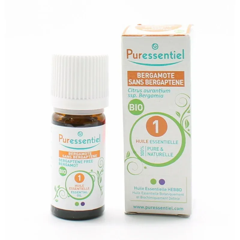 Puressentiel Huile Essentielle Bio Bergamote Sans Bergaptène 10ml