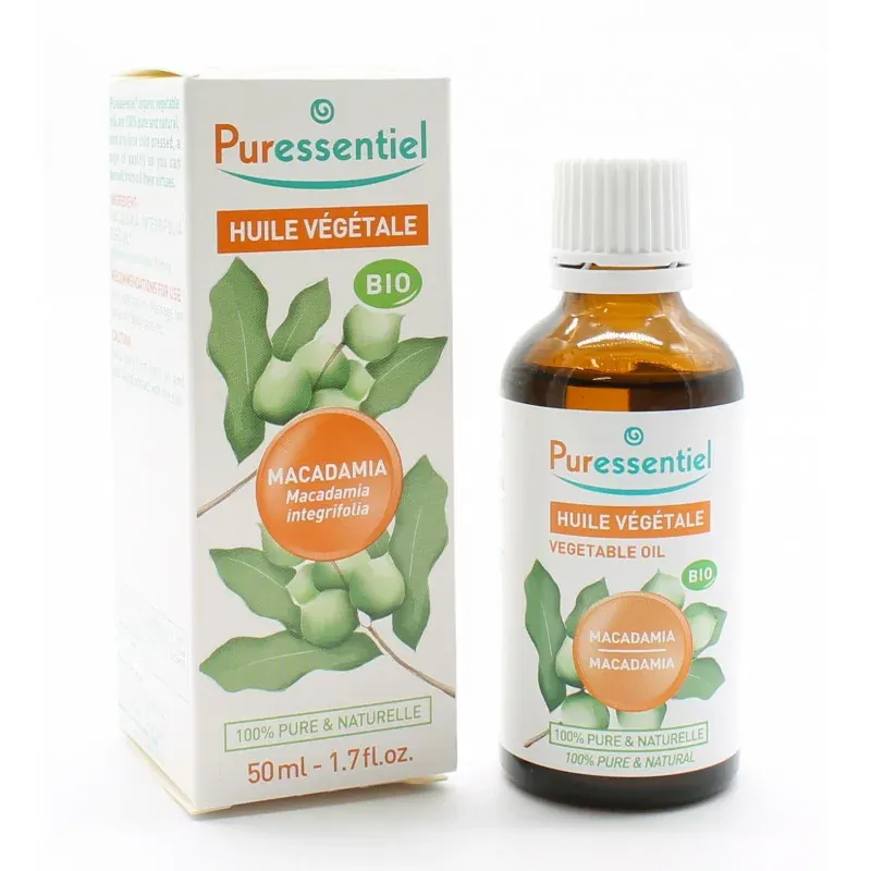 Puressentiel Huile Végétale Bio Macadamia 50ml