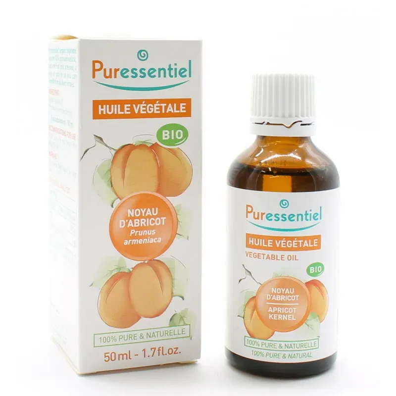 Puressentiel Huile Végétale Bio Noyau d'Abricot 50ml