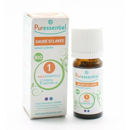 Puressentiel Huile Essentielle Sauge Sclarée Bio 5ml - Univers Pharmacie