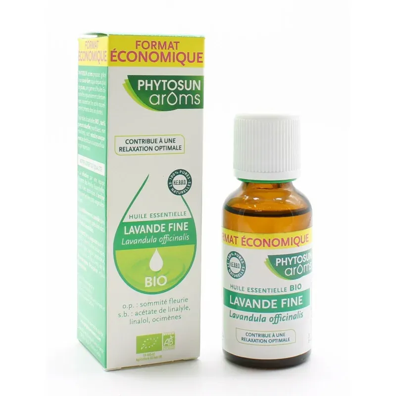 Phytosun Arôms Huile Essentielle Lavande Fine Bio 30ml