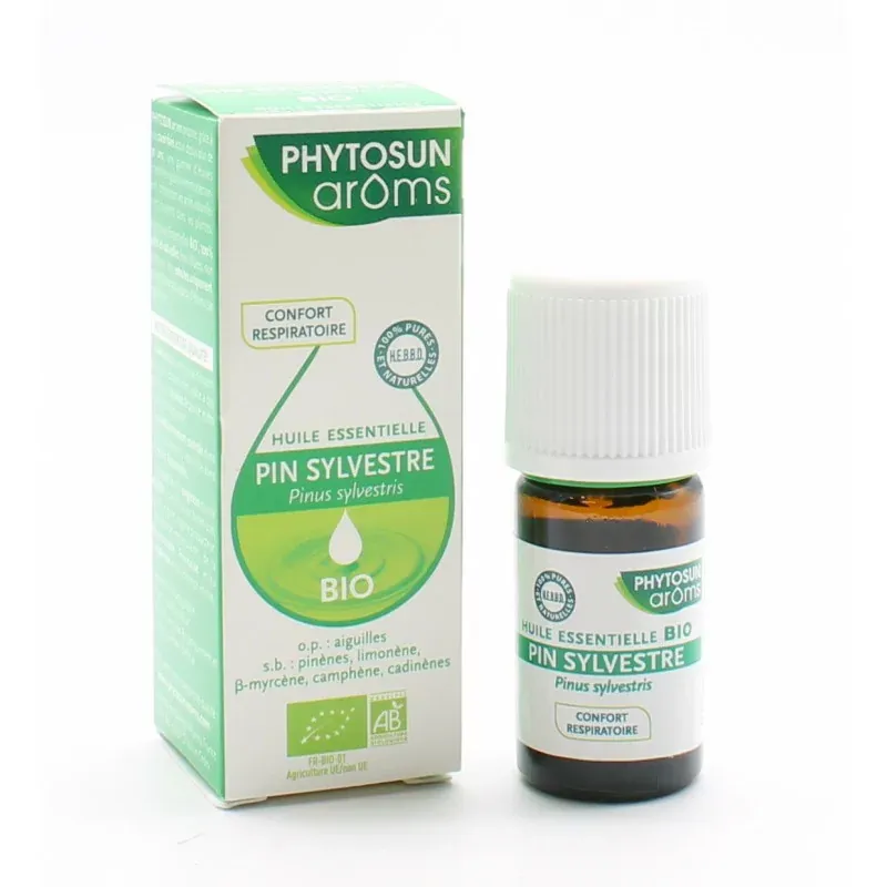 Phytosun Arôms Huile Essentielle Pin Sylvestre Bio 5ml - Univers Pharmacie