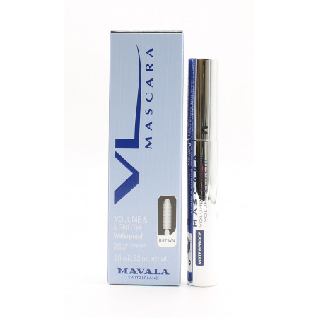 Mavala Mascara Volume & Longueur Waterproof Brun 10ml