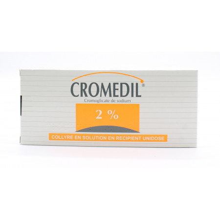 Cromedil 2% Collyre Unidoses X30