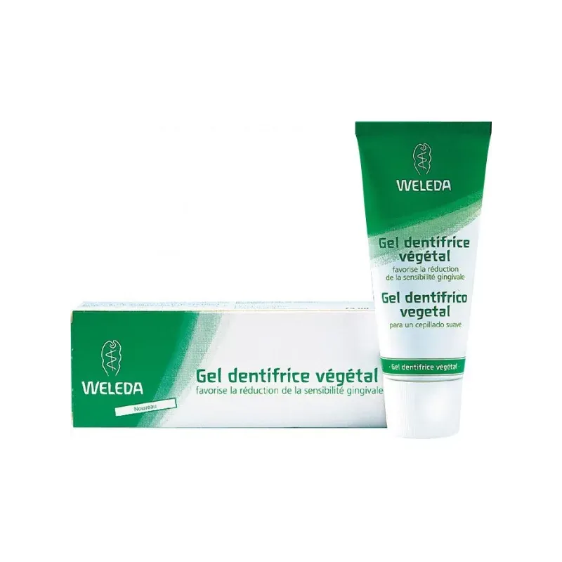Gel Dentifrice Végétal Weleda 75 ml