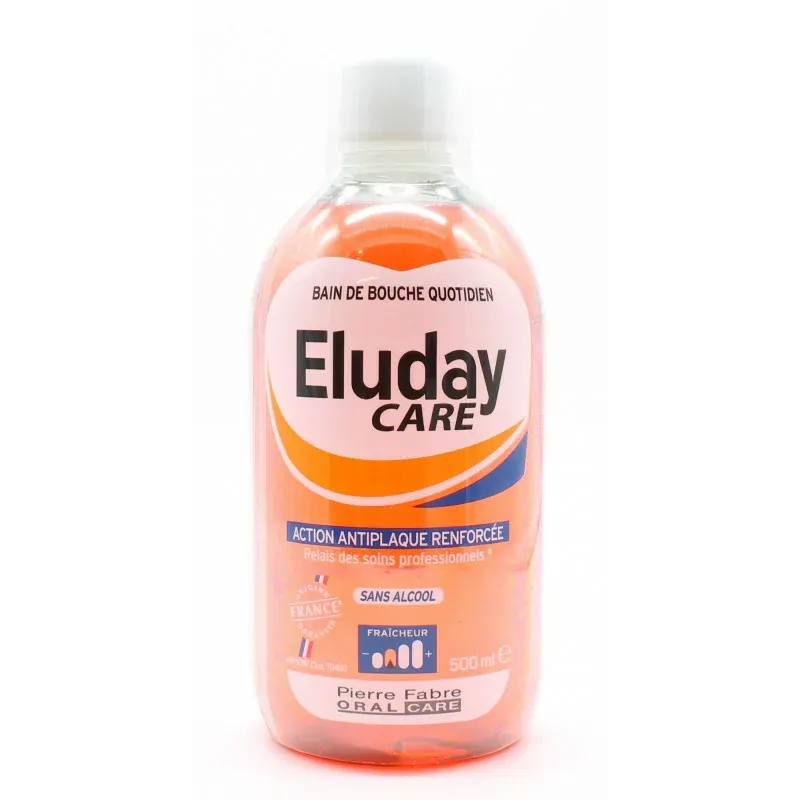 Eluday Care Bain de Bouche Sans Alcool 500ml