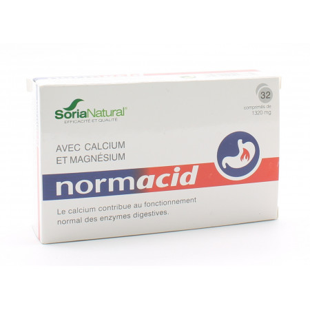 Soria Natural Normacid 32 comprimés
