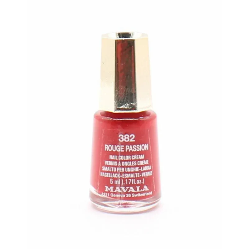 Mavala 382 Rouge Passion Vernis à Ongles 5ml