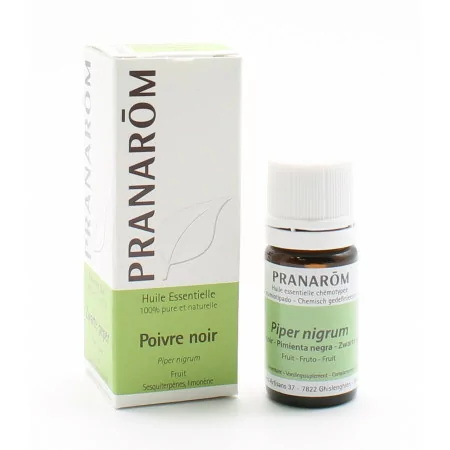 Pranarôm Huile Essentielle Poivre Noir 5ml