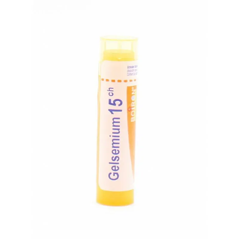 Boiron Gelsemium 15ch tube granules - Univers Pharmacie