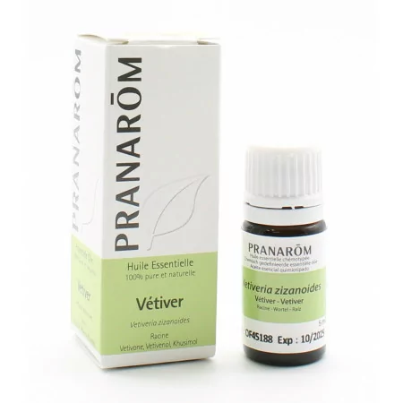 Pranarom Huile Essentielle Vétiver 5ml