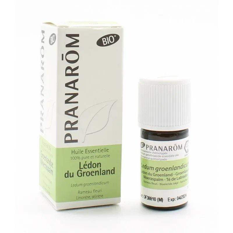 Pranarôm Huile Essentielle Lédon du Groenland Bio 5ml