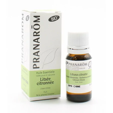 Pranarom Huile Essentielle Bio Litsée Citronnée 10ml