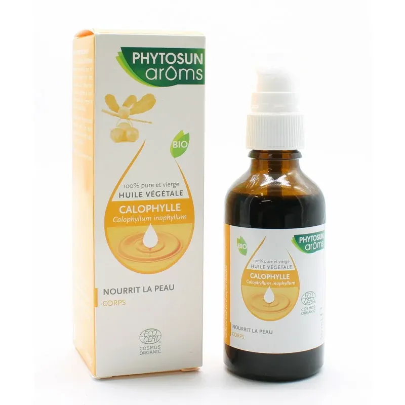 Phytosun Arôms Huile Végétale Bio Calophylle 50ml