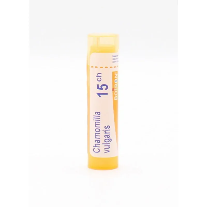 Boiron Chamomilla Vulgaris 15CH Tube Granules - Univers Pharmacie
