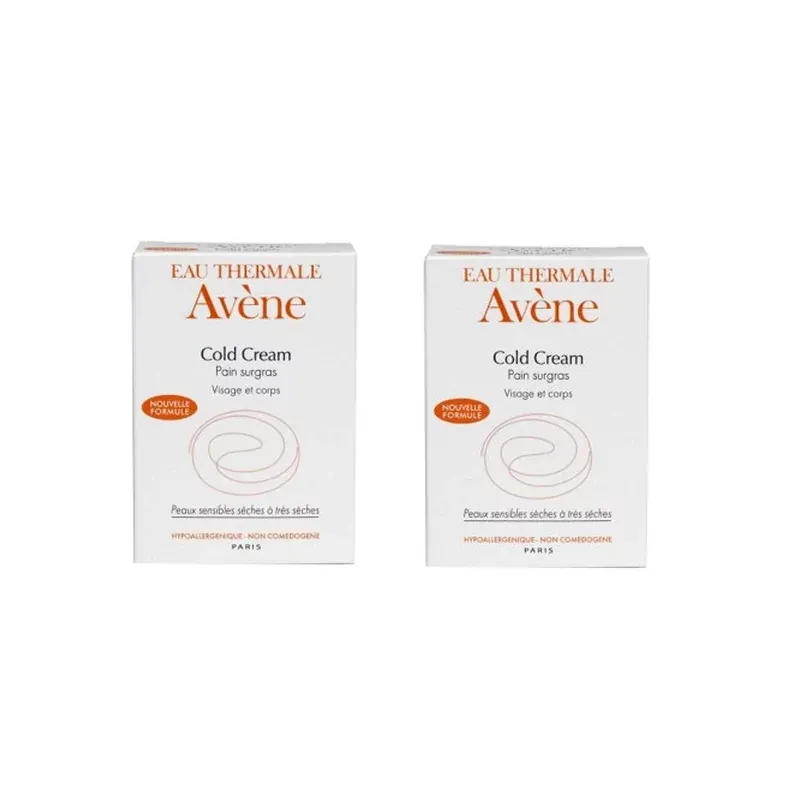 Avène Cold Cream Pain Surgras 2X100g - Univers Pharmacie Avène Cold Cream Pain Surgras 2X100g - Univers Pharmacie