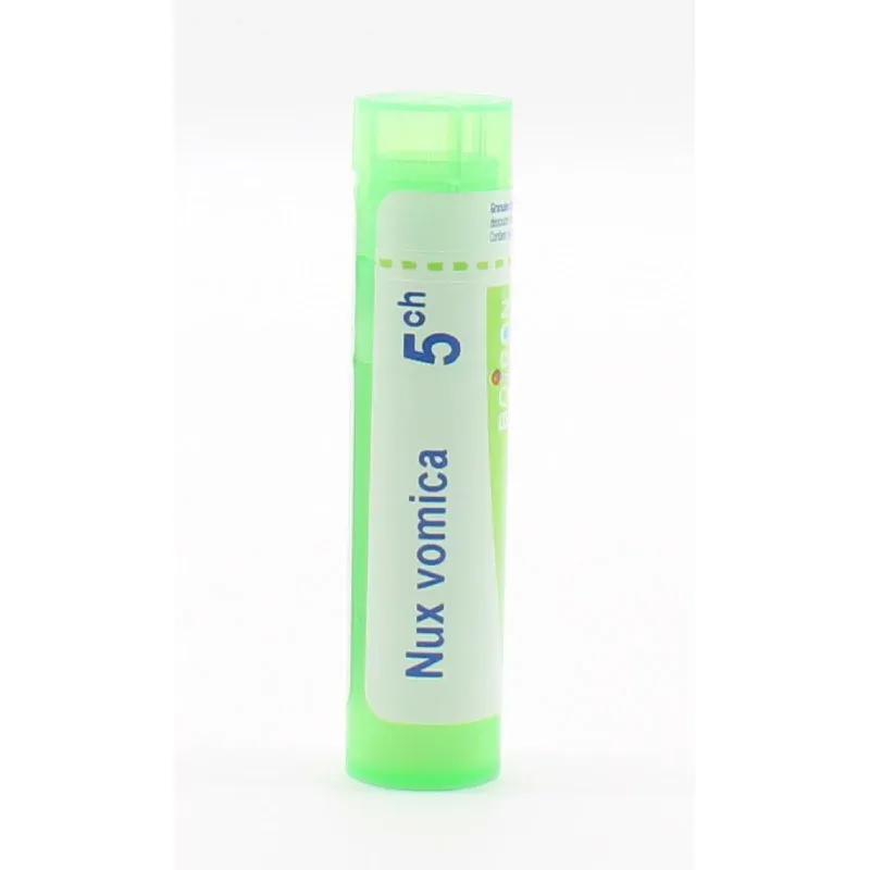 Boiron Nux Vomica 5CH Tube Granules - Univers Pharmacie Boiron Nux Vomica 5CH Tube Granules - Univers Pharmacie