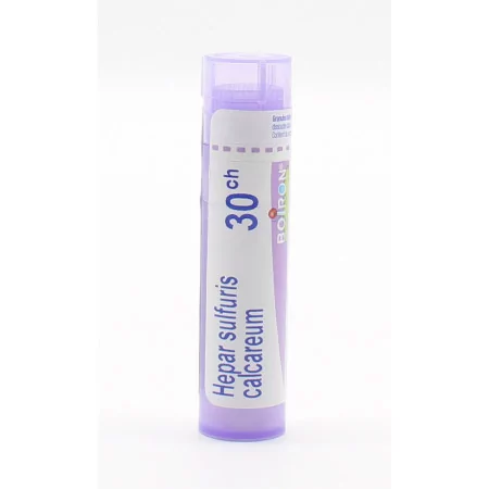 Boiron Hepar Sulfuris Calcareum 30CH Tube Granules - Univers Pharmacie