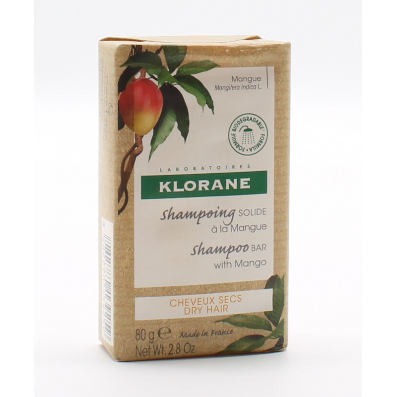 Klorane Shampooing Solide à la Mangue 80g Klorane Shampooing Solide à la Mangue 80g