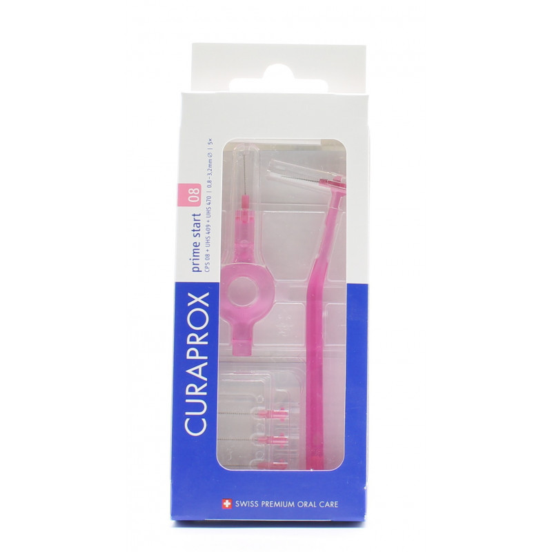 Curaprox Prime Start 08 Brossettes Interdentaires X5 Curaprox Prime Start 08 Brossettes Interdentaires X5