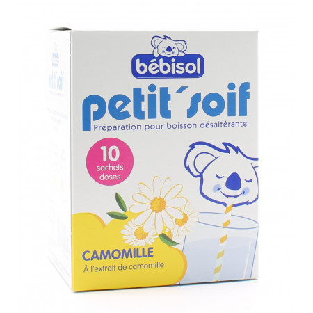 Bébisol Petit' Soif Camomille 10 sachets doses