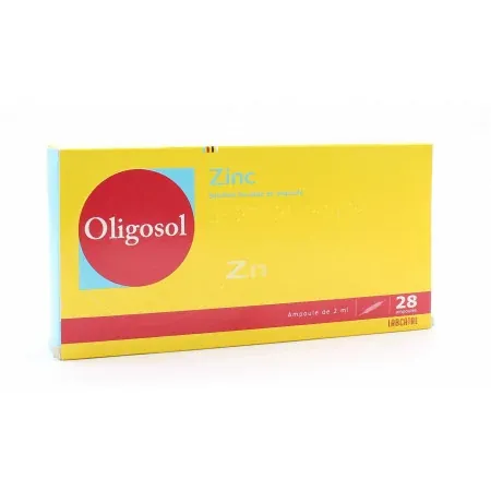 Oligosol Zinc 28 ampoules