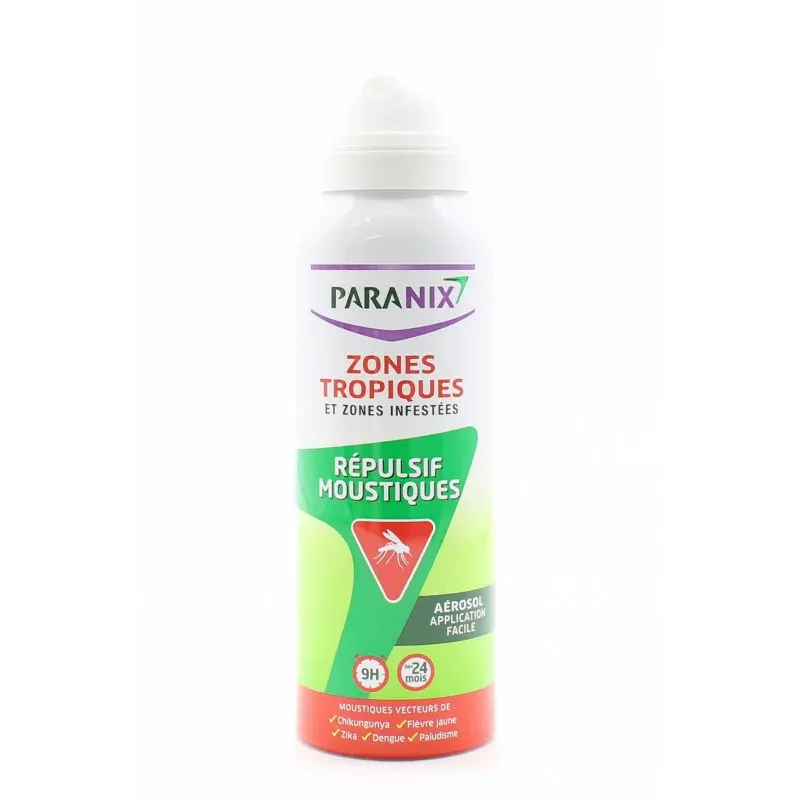 Paranix Zones Tropiques Répulsif Moustiques 125ml