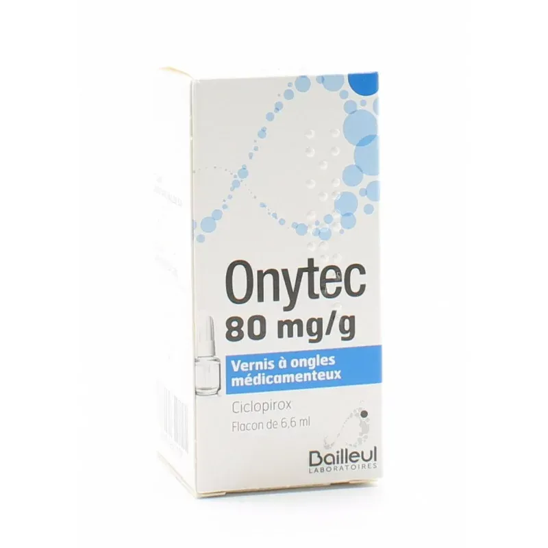 Onytec 80mg/g Vernis à Ongles Médicamenteux 6,6ml