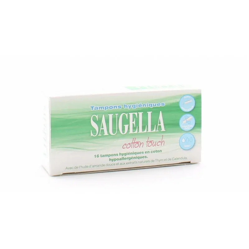 Saugella Tampons Hygiéniques Cotton Touch Mini X16