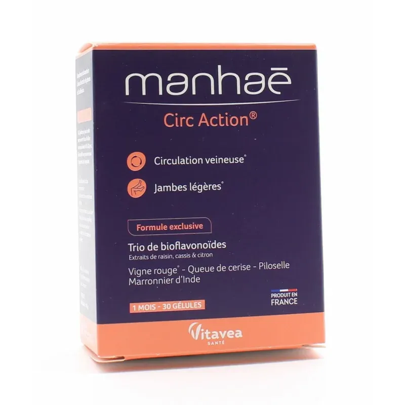 Manhaé Circ Action 30 gélules
