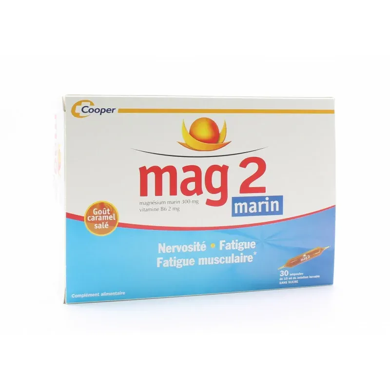 Mag 2 Marin Goût Caramel Salé 30 ampoules