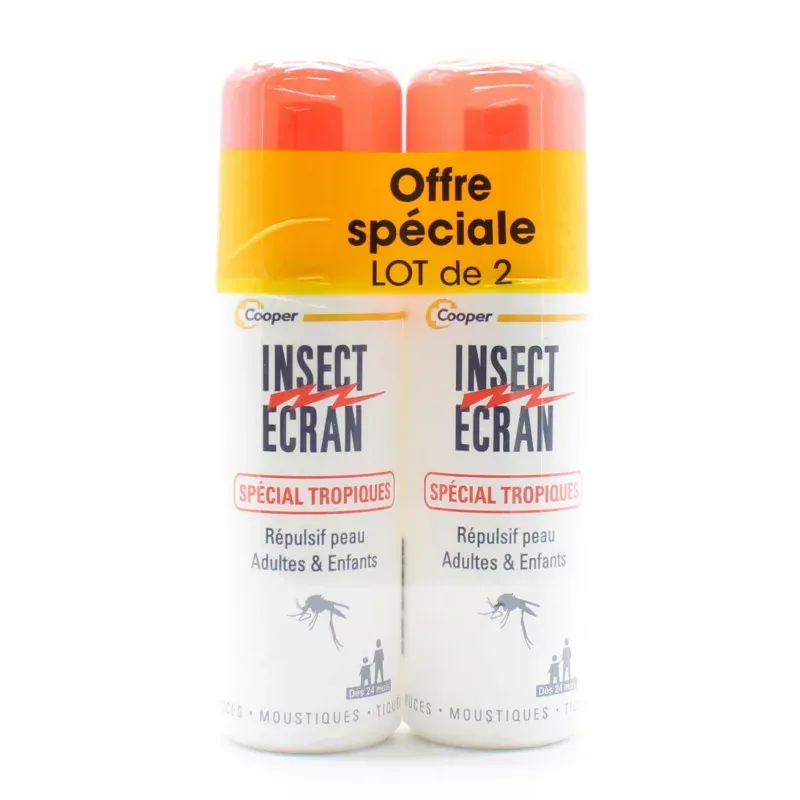 Insect Ecran Spécial Tropiques 2X75ml