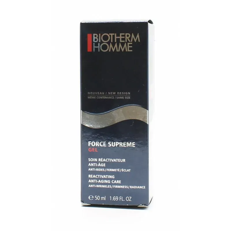 Biotherm Homme Force Supreme Gel Soin Réactivateur Anti-Age 50ml