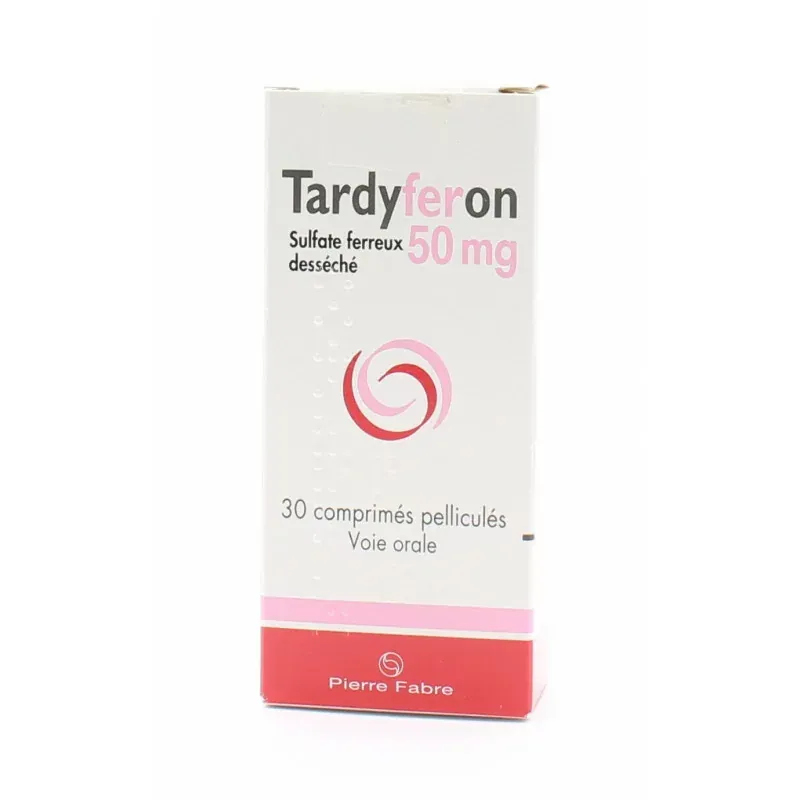 Tardyferon 50mg 30 comprimés