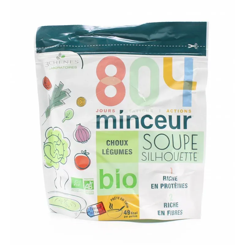 3Chênes 804 Minceur Soupe Silhouette Choux Légumes 180g