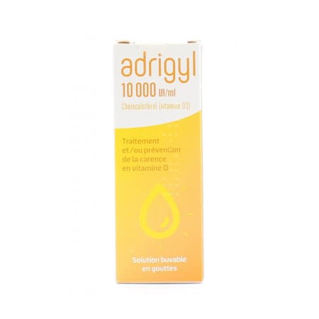 Adrigyl ui Ml Vitamine D3 10ml Univers Pharmacie