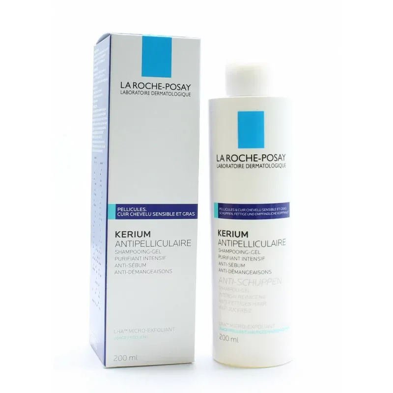 La Roche Posay Kerium Shampooing Gel Antipelliculaire 200ml