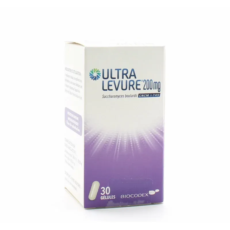 Biocodex Ultra Levure 200mg 30 gélules