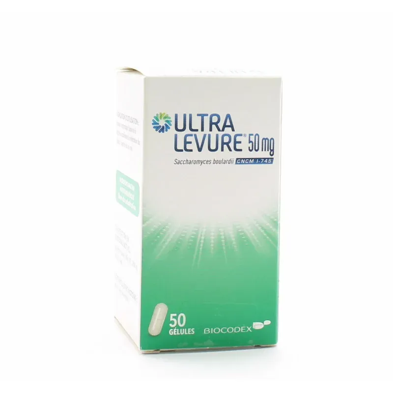 Biocodex Ultra Levure 50mg 50 gélules