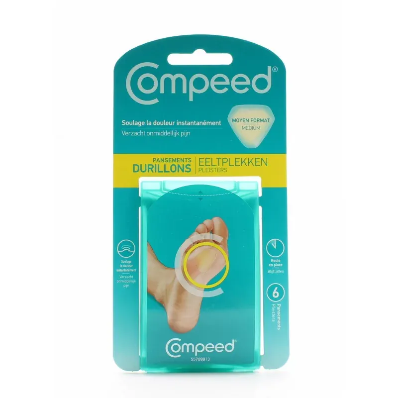 Compeed Pansements Durillons Format Médium X6