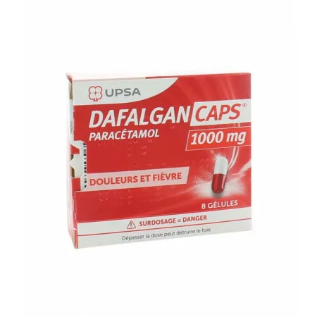 Dafalgan Caps 1000mg 8 gélules