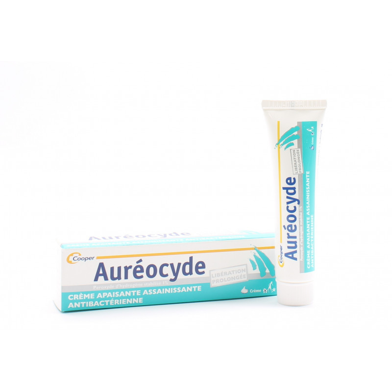 Cooper Auréocyde Crème 15g - Univers Pharmacie