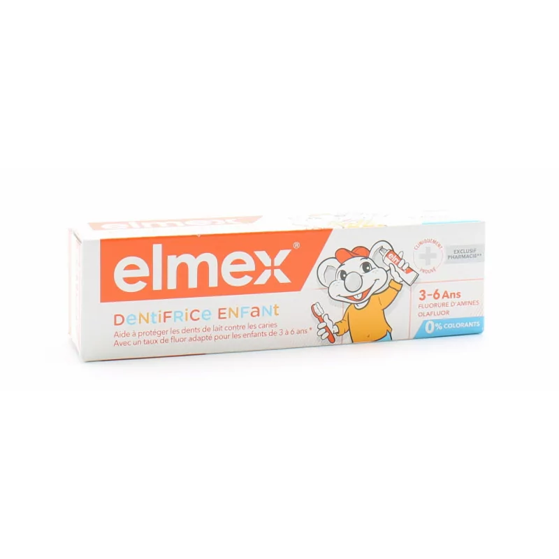 Elmex Dentifrice Enfants 50ml - Univers Pharmacie