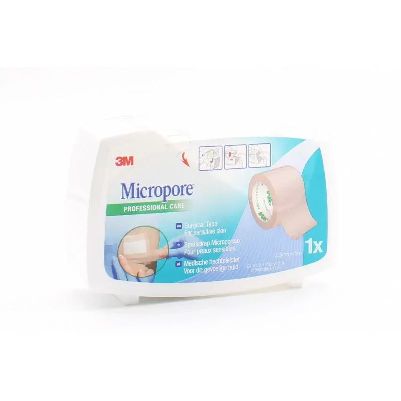 Micropore Sparadrap Chair 2,5cmX5m - Univers Pharmacie