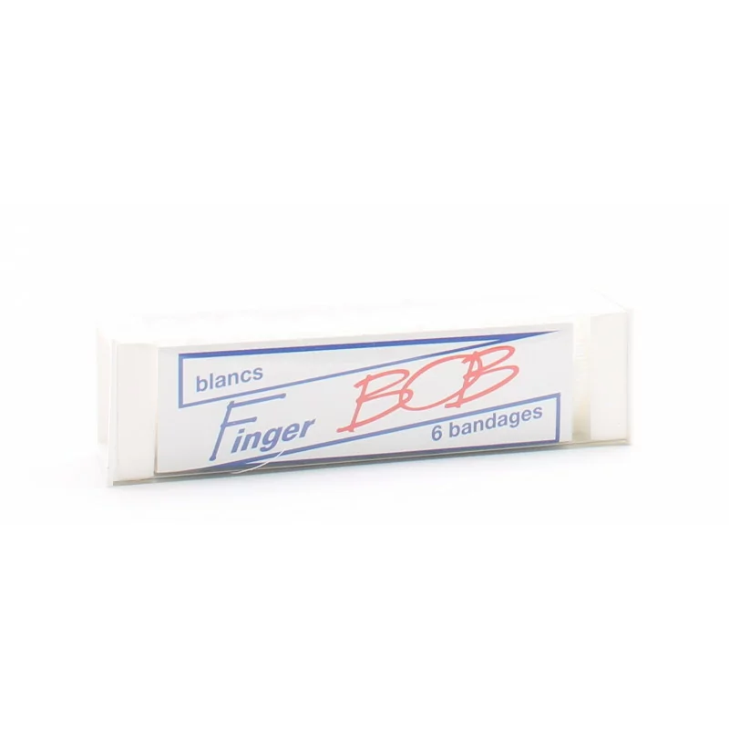Finger BOB Bandage Doigt Blanc X6 - Univers Pharmacie