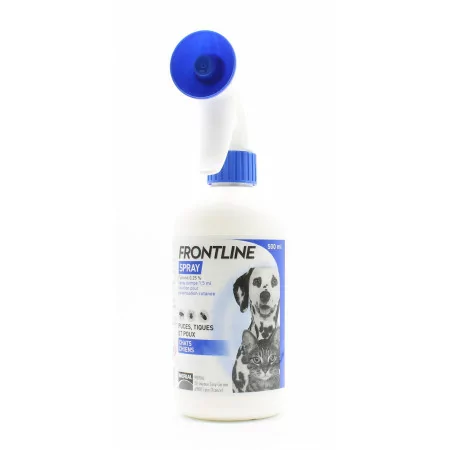 Frontline Spray Chats Chiens 500ml - Univers Pharmacie