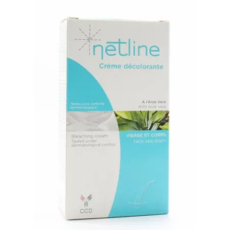 Netline Crème Décolorante Visage et Corps 40ml+20ml - Univers Pharmacie
