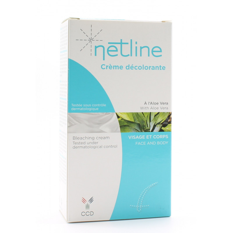 Netline Crème Décolorante Visage et Corps 40ml+20ml - Univers Pharmacie