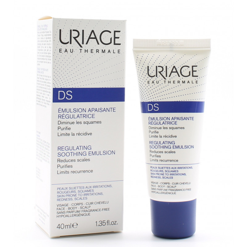 Uriage DS Emulsion Apaisante Régulatrice 40ml - Univers Pharmacie