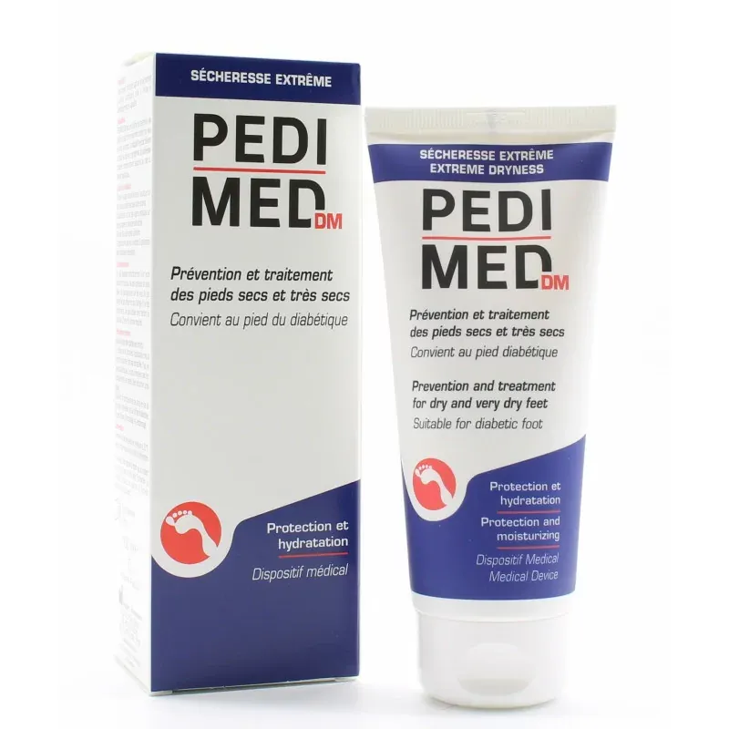 Pedimed Crème Pieds Sécheresse Extrême 100ml - Univers Pharmacie